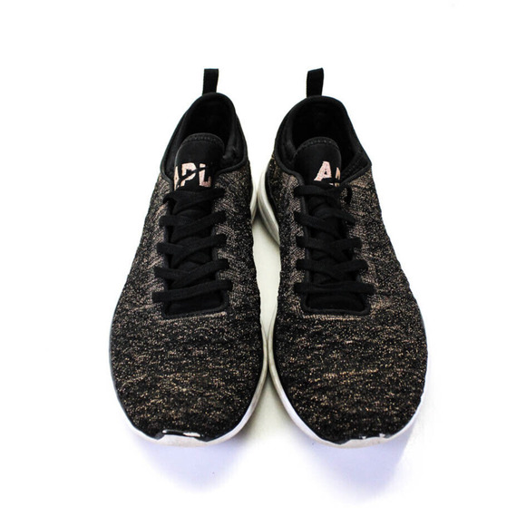 MINT APL TechLoom Phantom Black Gold Metallic Sneakers 9.5 - Picture 3 of 7